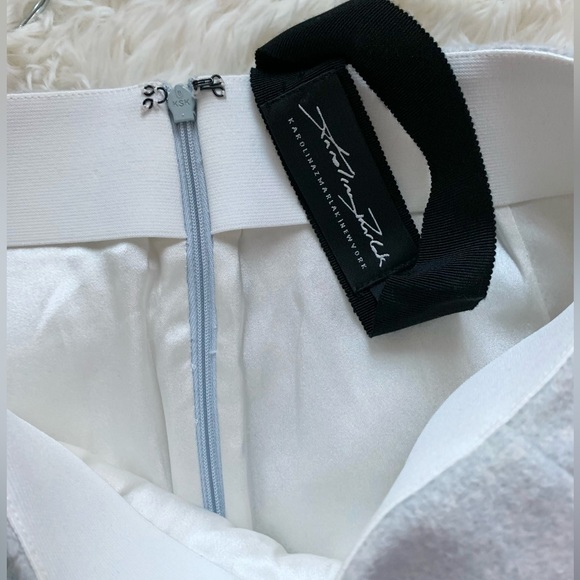 Karolina Zmarlak Asymetric Virgin Wool Skirt - Picture 2 of 16